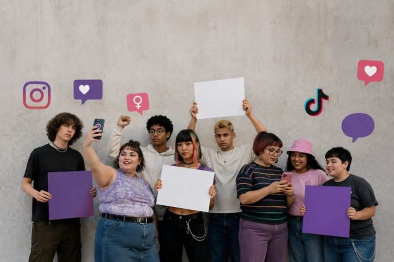 La generación Z impulsa una nueva ola feminista en redes sociales